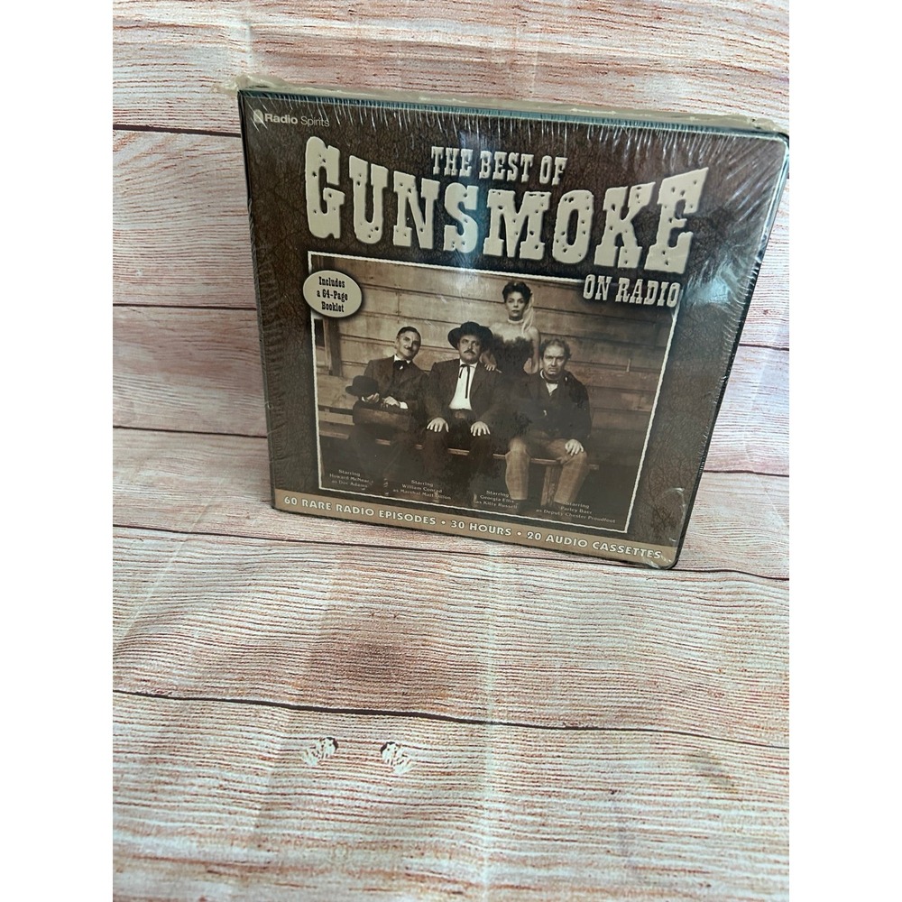 The best of Gunsmoke on radio cassettes